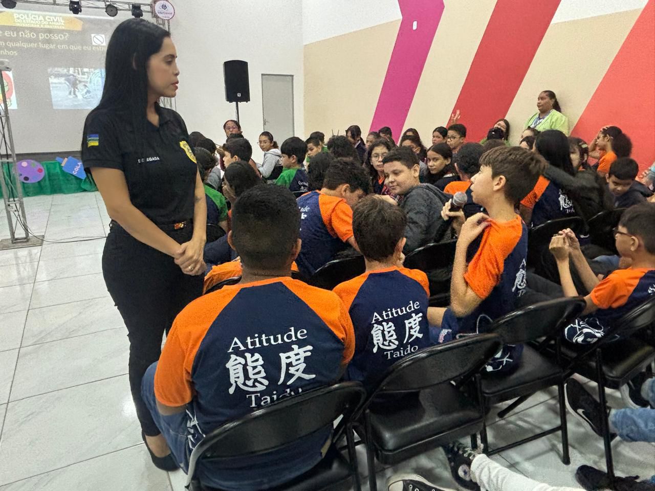 PROJETO POLÍCIA CIVIL NAS ESCOLAS É LEVADO A UNIDADE DA REDE PRIVADA DE ENSINO EM MACAPÁ